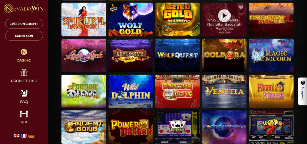 NevadaWin Casino Slots